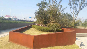 朝阳耐候钢挡土墙